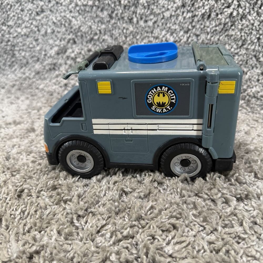 Fisher Price Imaginext DC Super Friend Gotham City SWAT Police Truck 2008 Mattel